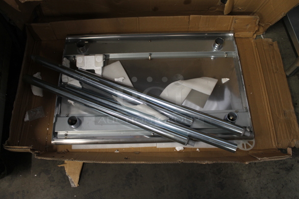BRAND NEW IN BOX! Profeeshaw PSW-2436E SR-78007-T2448 Stainless Steel Table w/ Under Shelf. Stock Picture Used as Gallery. - Image 9 of 11