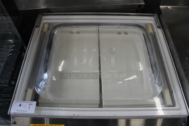 Hi-Tech Vacuum Inc RB 0021 B 325 BMXX Stainless Steel Commercial Single Chamber Vacuum Sealer on Commercial Casters. Tested and Powers On - Image 2 of 11