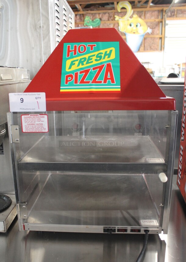 Wisco 680-1 Stainless Steel Commercial Countertop Heated Display Case Merchandiser. 120 Volts, 1 Phase. Tested and Working! - Image 1 of 9