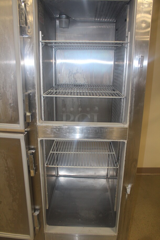 FANTASTIC! Continental Model DL1f-SS-HD Commercial Stainless Steel Half Door Reach In Freezer. 26x34x84. 115V/60Hz. Tested And Working! - Image 3 of 8