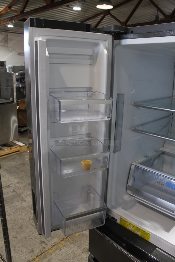 Frigidaire Stainless Steel Cooler Freezer Combo Unit. Tested and Working! - Image 4 of 10