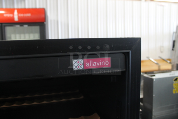 Allavino VSWR12B-1SL20 Metal Commercial Single Door Reach In Wine Chiller Merchandiser. 115 Volts, 1 Phase. Tested and Powers On But Does Not Get Cold - Image 5 of 8