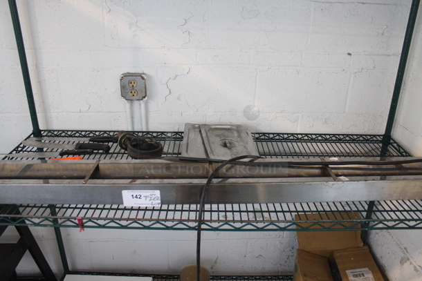 ALL ONE MONEY! Tier Lot of Various Items Including Warming Strip and Knives - Image 1 of 2