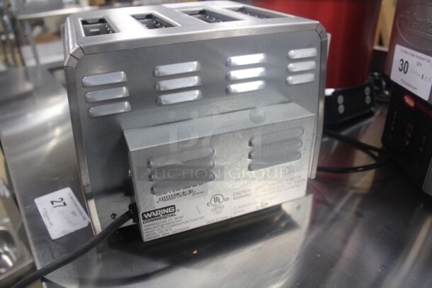 NEW! Waring Model WCT815 Commercial 4 Slot Toaster. 11x10x9. 208V/60Hz.   - Image 4 of 6