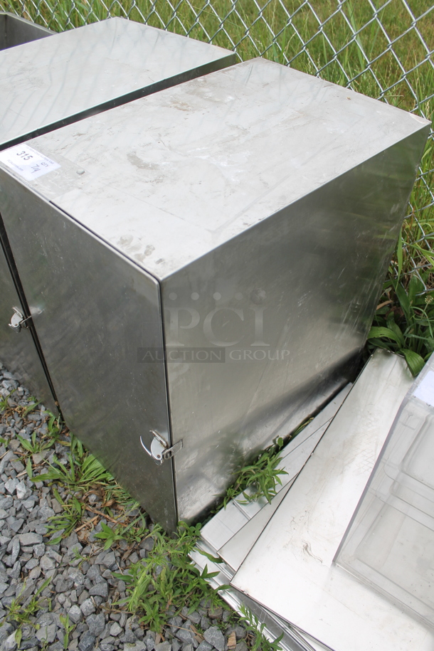 Stainless Steel Commercial Enclosed Pan Rack. - Image 2 of 4