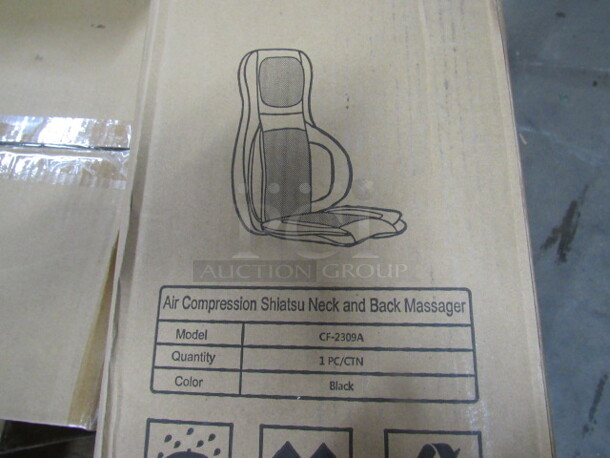 One Air Compressor Shiatsu Neck And Back Massager #CF2309A.