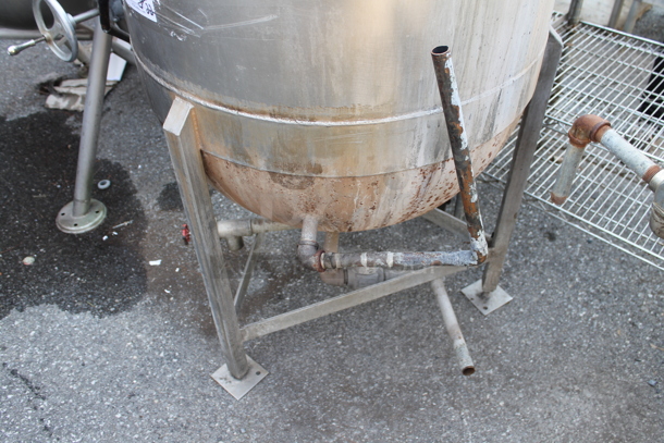 Stainless Steel Commercial Floor Style Direct Steam Powered Kettle. - Image 3 of 5