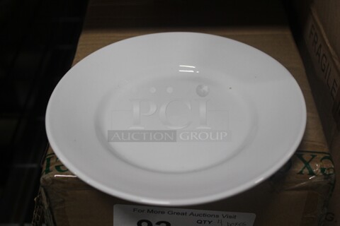 NEW IN BOX! 4 Boxes (36 Count Each) Vertex 7 1/4" Plates. 144X Your Bid! 
