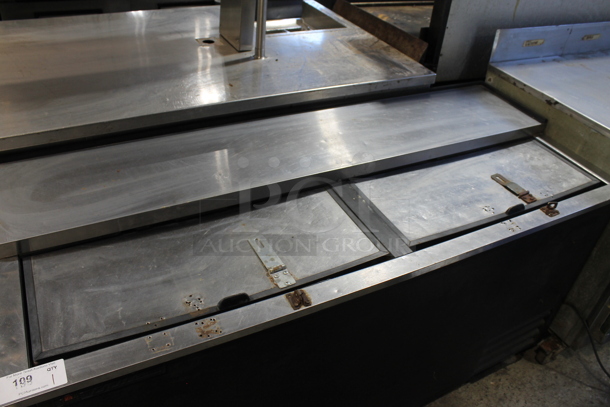 True TD-65-24 Stainless Steel Commercial Back Bar Bottle Cooler w/ 2 Sliding Lids. 115 Volts, 1 Phase. Tested and Powers On But Does Not Get Cold - Image 2 of 6
