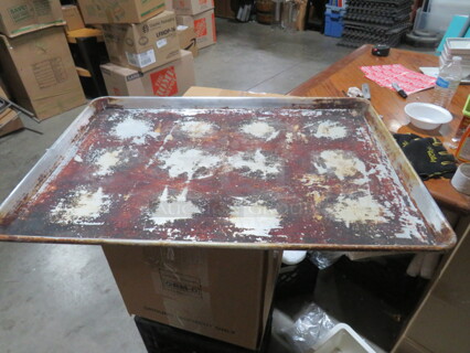 Full Size Seasoned Sheet Pan. 4XBID