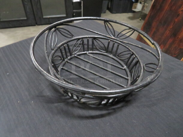 8X3 Black Metal Basket. 10XBID - Image 1 of 1