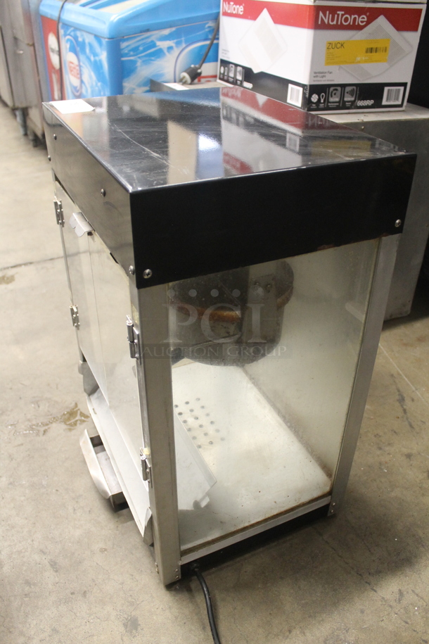 2013 11065 Metal Commercial Countertop Popcorn Machine and Merchandiser. 120 Volts, 1 Phase. Tested and Working! - Image 3 of 7