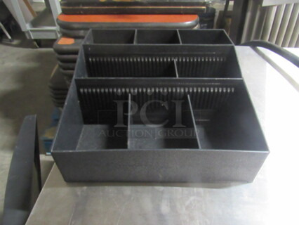 One 12X12X5 Poly Organizer.