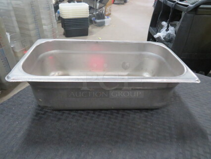 1/3 Size 4 Inch Hotel Pan. 10XBID