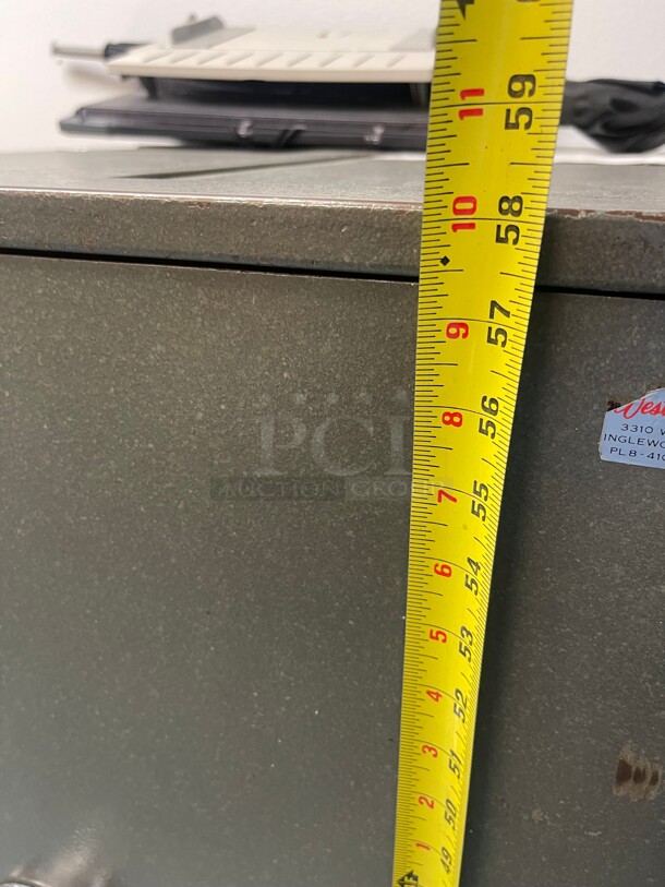 Nice! Mosler Safe Commercial Fire Resistance Safe Class 350 With Relocking Device 1 Hour Fire Safe With Open Combination NSF 25x25x58 - Image 8 of 8