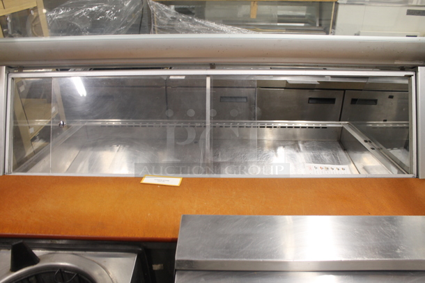Federal Industries SQ5CD Stainless Steel Commercial Deli Display Case Merchandiser. 120 Volts, 1 Phase. Tested and Powers On But Does Not Get Cold - Image 7 of 9
