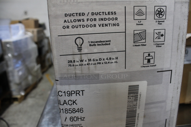 BRAND NEW IN BOX! Vissani 30BLC19PRT PRF0185846 Range Hood. 120 Volts, 1 Phase.  - Image 7 of 7