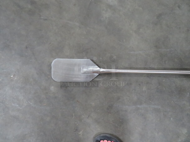 One NEW Stainless Steel Winco 60 Inch Round Edge Mixing Paddle. #MPD-60 - Image 2 of 2