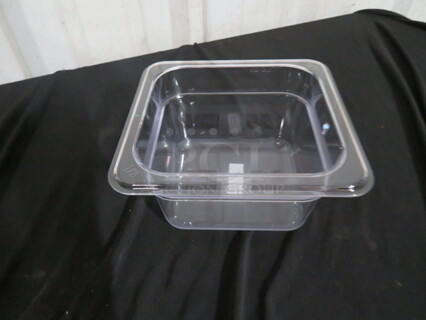 NEW 1/6 Size 4 Inch Deep Food Storage Container. 3XBID