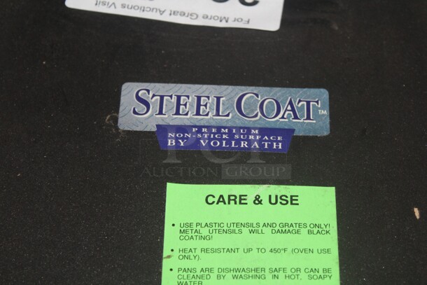 NEW! 5 Vollrath Steel Coat  2/3 Size x 2.5" Insert/Pans. 5X Your Bid!  - Image 2 of 2