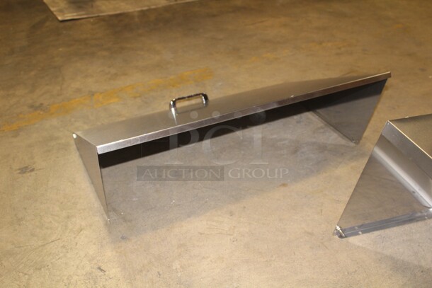 NEW! True Commercial Stainless Steel Mega Top Lid And Hood Assembly For True Model TSSU 2712M Mega Top Prep Table. 27.25 Wide - Image 2 of 3