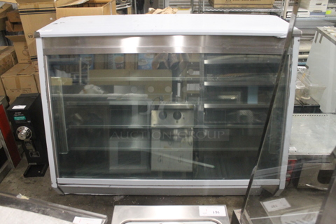 BRAND NEW SCRATCH AND DENT! PA10800S Stainless Steel Commercial Floor Style Deli Display Case Merchandiser. 240 Volts, 1 Phase. 