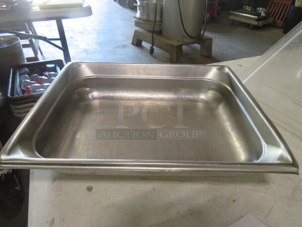 Half Size 2.5 Inch Deep Hotel Pan. 3XBID - Image 1 of 1