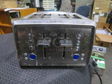 One Hamilton Beach 4 Slice Toaster. #22796. 
