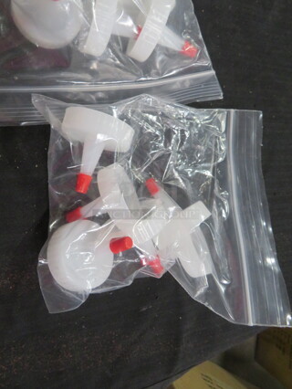 Pack Of Squeeze Bottle Lids. 4XBID
