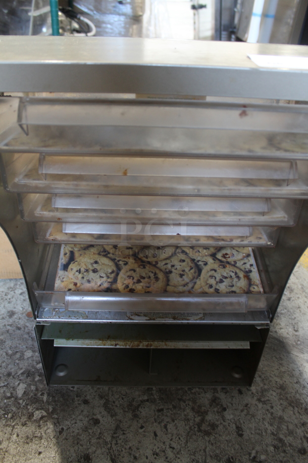 Metal Countertop Dry Cookie Merchandiser Display Case. - Image 3 of 3