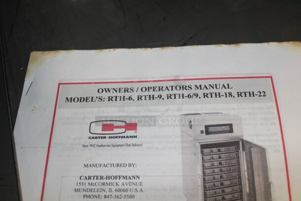 FANTASTIC! Carter Hoffman Model RTH Commercial Stainless Steel Half Size Holding/Warming Cabinet. 31.5x40.5x61.5. 120V/60Hz.  Working When Pulled!   - Image 7 of 7