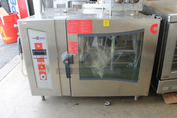 Cleveland OGS6.20 Stainless Steel Commercial Natural Gas Powered Convotherm Combi Convection Oven w/ View Through Door and Metal Oven Racks. 75,700 BTU. - Image 2 of 8