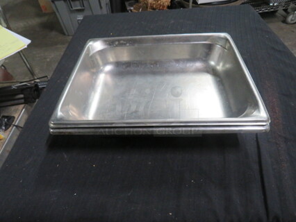 1/2 Size 2.5 Inch Deep Hotel Pan. 2XBID