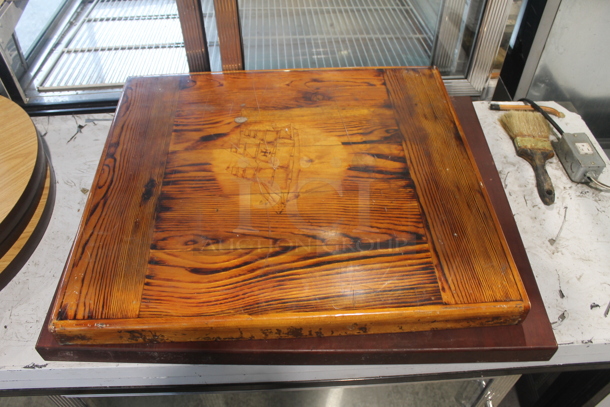 5 Various Wooden Tabletops. Includes 30x24x1. 5 Times Your Bid! - Image 3 of 8