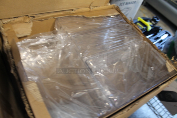 10 BRAND NEW IN BOX! GoBayit JD-YC8PK Clear Poly Bins. 10 Times Your Bid! - Image 4 of 5