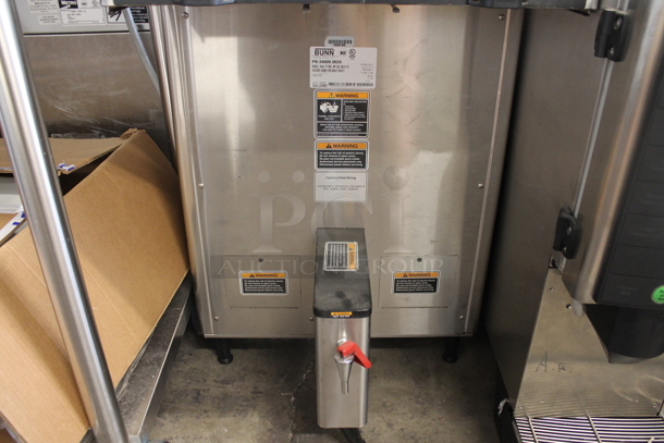 2012 Bunn DUAL TF DBC Stainless Steel Commercial Countertop Coffee Machine w/ Hot Water Dispenser. 120/208-240 Volts, 1 Phase.  - Image 3 of 4