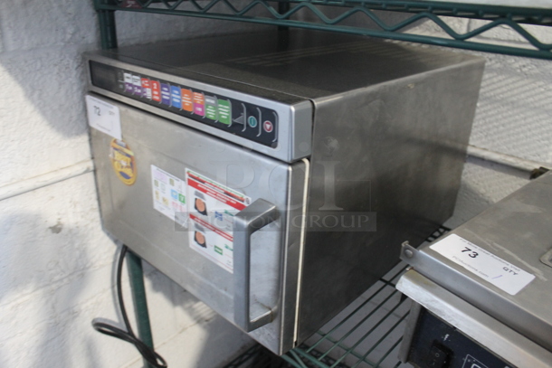 2018 Amana HCC18SD2 Stainless Steel Commercial Countertop Microwave Oven. 208/240 Volts, 1 Phase. - Image 2 of 6