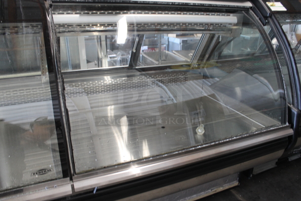 Federal Industries MCG854DC Metal Commercial Floor Style Deli Display Case Merchandiser. 120 Volts, 1 Phase. Cannot Test - Unit Was Previously Hardwired - Image 3 of 4