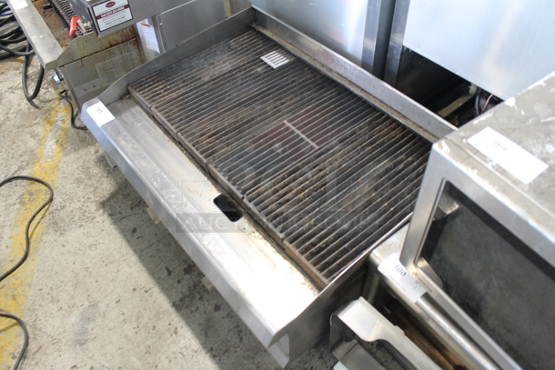 CPG CBR36 Stainless Steel Commercial Countertop Natural Gas Powered Charbroiler Grill. 120,000 BTU. - Image 2 of 7