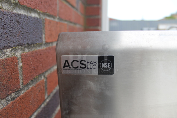 BRAND NEW! Stainless Steel Table w/ Back Splash and Under Shelf. - Image 4 of 5