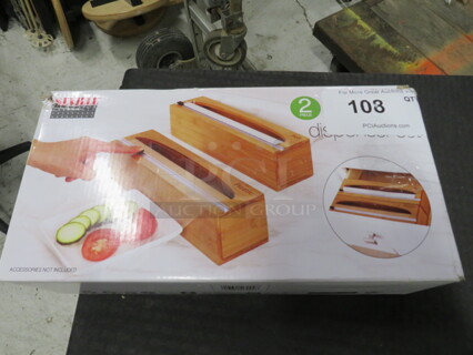 One NEW Bamboo Food Wrap Set.