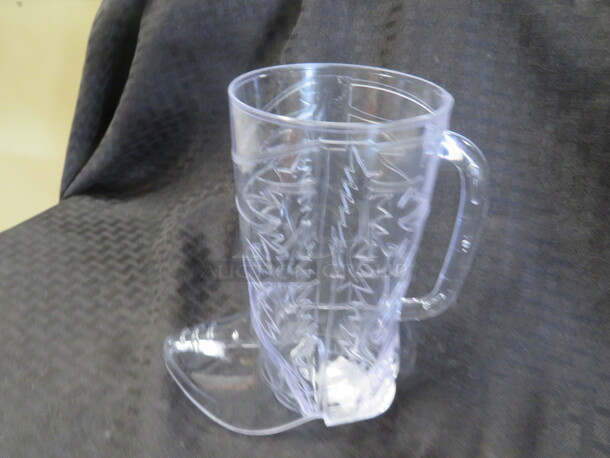 One Case Of 24 Poly Boot Mugs. - Image 2 of 3
