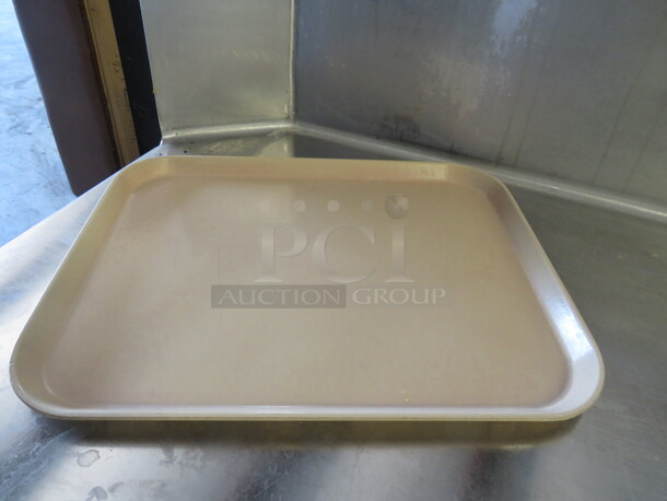 One Lot Of 22 Brown 18X14 Lunch Trays. - Image 1 of 1