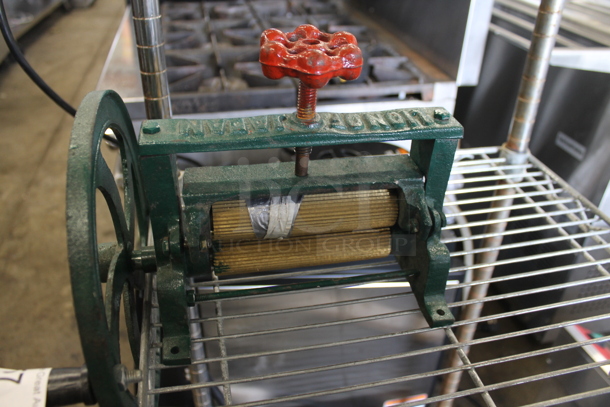 Metal Countertop Manual Pasta Machine. - Image 3 of 4