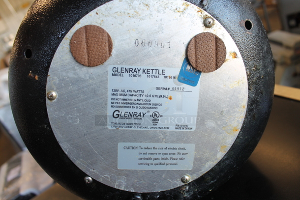 Glenray 1010796 Metal Commercial Soup Kettle Food Warmer. 120 Volts, 1 Phase. Tested and Working! - Image 4 of 4