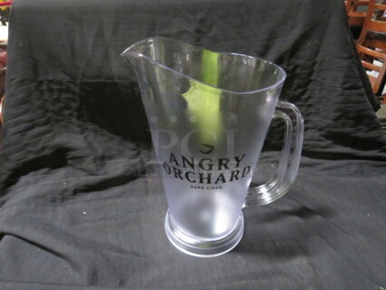 One NEW Angry Orchard Poly Pitcher.