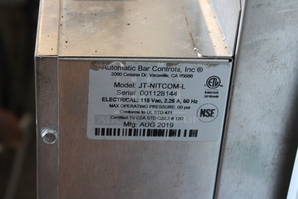2019 Joe Tap Automatic Bar Controls JT-NITCOM-L Stainless Steel Commercial Nitro Beverage Dispenser. 115 Volts, 1 Phase. - Image 8 of 8