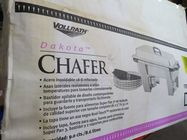One NEW Vollrath 9 Quart Dakota Full Size Chafer System. #99860 - Image 2 of 2