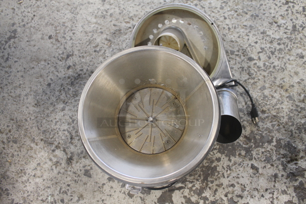 Prepline PrepFaster 2000 Commercial Stainless Steel Electric Countertop Juicer. 110V. Tested and Working! - Image 7 of 8