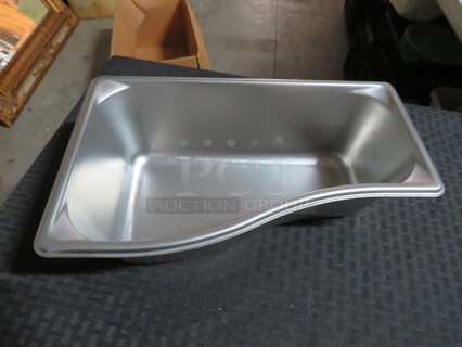 One NEW Vollrath 3.8 Quart 1/3 Size Outer 4 Inch Deep Super Shape Stainless Steel Wild Food Pan. #3100340. $40.92